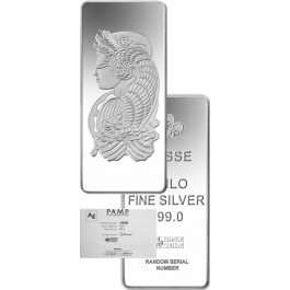 1 Kilo PAMP Suisse Lady Fortuna 32.15 oz 1000 Gram .999 Fine Silver Bar In Assay