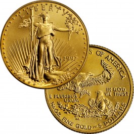 1997 $5 1/10 oz American Gold Eagle Brilliant Uncirculated Coin