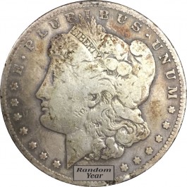 Random Year 1 Cull Morgan Silver Dollars Full Date No Holes 1878 1904 Coin Exchange Ny