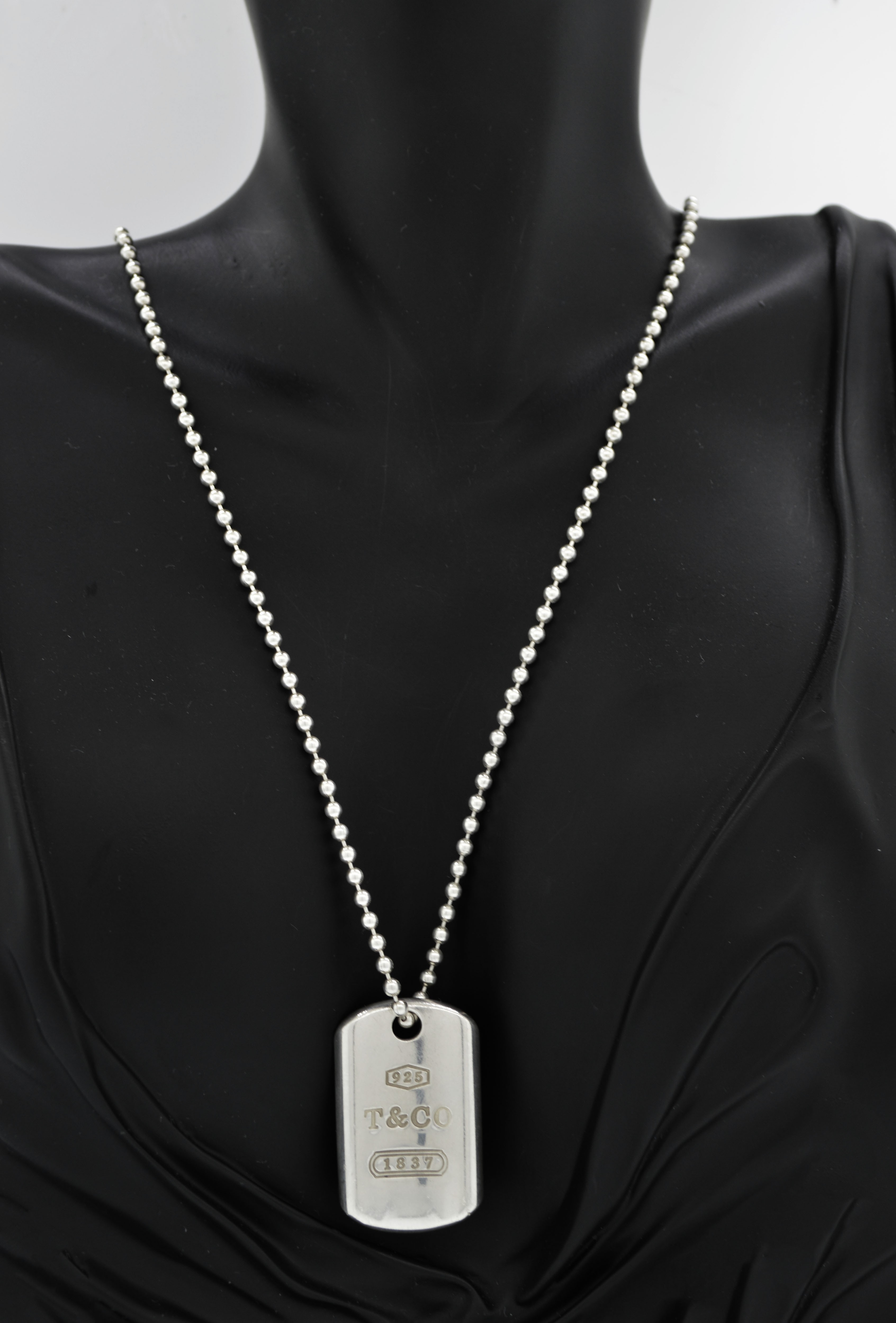 Tiffany dog necklace clearance
