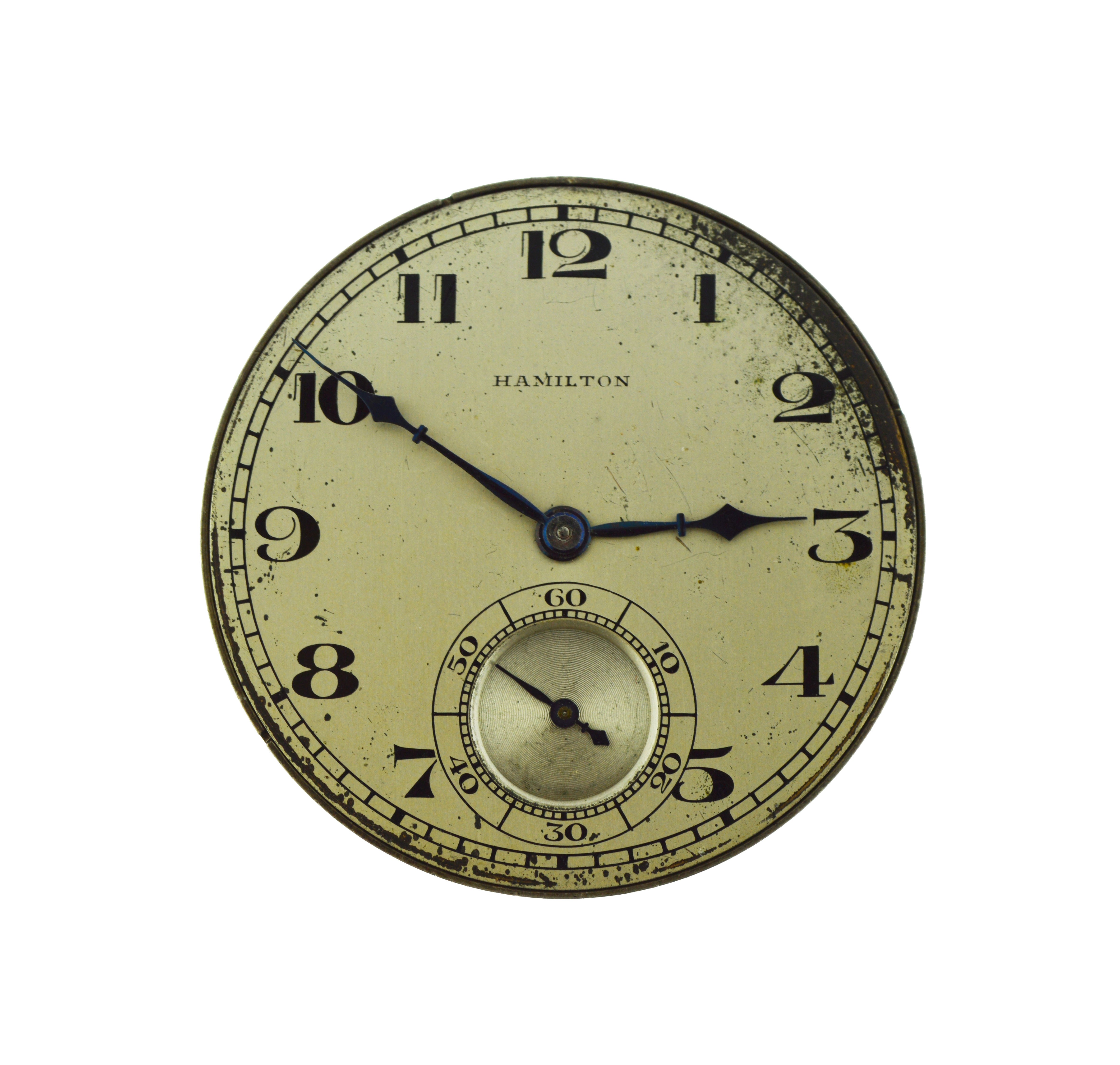 1927 Hamilton Art Deco 23 Jewel Model 2 Grade 922 Pocket Watch Movement ...