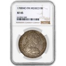 1788 MO FM Mexico City 8 Reales Silver Charles III NGC XF45 Extremely Fine Coin
