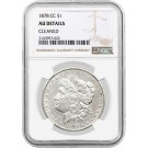 1878 CC Carson City $1 Morgan Silver Dollar NGC AU Details Cleaned Key Date #022
