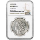 1878 CC Carson City $1 Morgan Silver Dollar NGC UNC Details Cleaned Key Date #54