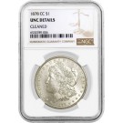 1878 CC Carson City $1 Morgan Silver Dollar NGC UNC Details Cleaned Coin #006