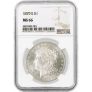 1879 S $1 Morgan Silver Dollar NGC MS66 Gem Uncirculated Coin