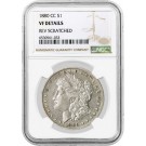 1880 CC Carson City $1 Morgan Silver Dollar NGC VF Details Reverse Scratched 