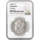 1882 CC Carson City $1 Morgan Silver Dollar NGC AU Details Cleaned Coin
