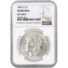 1883 CC Carson City $1 Morgan Silver Dollar NGC AU Details Repaired Coin