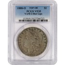 1888 O $1 Morgan Silver Dollar Top 100 VAM 4 Hot Lips PCGS VF35 Circulated Coin 