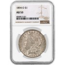 1894 O $1 Morgan Silver Dollar NGC AU53 About Uncirculated Key Date Coin