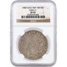 1900 O $1 Morgan Silver Dollar Top 100 VAM 11 O/CC O Over CC NGC XF45 Coin