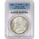 1902 $1 Morgan Silver Dollar Top 100 VAM 4 Doubled Ear PCGS AU58 Coin 
