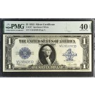 Series Of 1923 $1 Large Size Note Silver Certificate Fr#237 PMG XF40 EPQ #007