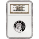 2000 W $50 Proof Platinum American Eagle 1/2 oz .9995 NGC PF70 Ultra Cameo
