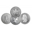 Random Year $50 1 oz .9995 Platinum Canadian Maple Leaf Uncirculated Coin BU