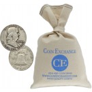 $100 Face Value Bag 90% Silver Franklin Half Dollars Full Dates