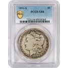 1893 S $1 Morgan Silver Dollar PCGS Secure Gold Shield G4 Good Key Date Coin