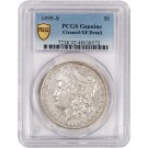 1895 S $1 Morgan Silver Dollar PCGS Secure Gold Shield XF Details Cleaned Coin