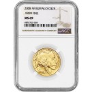 2008 W $25 1/2 oz Gold American Buffalo NGC MS69 Gem Uncirculated Coin