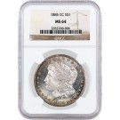 1885 CC Carson City $1 Morgan Silver Dollar NGC MS64 Uncirculated Key Date 