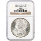1880/79 S $1 Morgan Silver Dollar HOT 50 VAM 11 80/79 Medium S NGC MS64 Coin