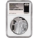 2016 $2 Niue Proof Star Wars Darth Vader 1 oz .999 Silver NGC PF70 UC Early Releases
