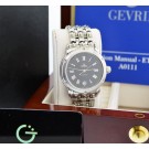 Vintage Gevril A0111 ETA 2824-2 39mm Stainless Steel Black Dial Automatic Watch