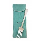Tiffany & Co Hamilton aka Gramercy Sterling Silver Cold Meat Serving Fork 8 7/8"