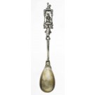 Antique J.D. Schleissner Hanau Germany Silver St James The Great Apostle Spoon 