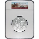2017 P Ellis Island America The Beautiful ATB 5 oz .999 Silver NGC SP70 FR