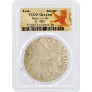 1666 Netherlands Utrecht Lion Daalder Silver Dollar DAV-4863 PCGS Genuine