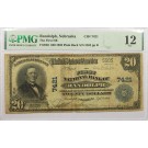 Series 1902 $20 First NB Of Randolph Nebraska Charter # 7421 Fr#650 PMG Fine 12