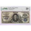 Series Of 1891 $20 Large Size Silver Certificate Daniel Manning Fr#321 PMG VF20