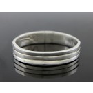 Signed JRZ TB-32 Taxco Mexico 925 Sterling Silver Hinged Bangle Bracelet 6.75"