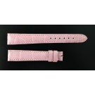 Camille Fournet Maria Gaspari 14mm x 11.5mm Pink Alligator Leather Watch Strap