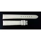 Camille Fournet Maria Gaspari 14mm x 11.5mm Cream White Leather Watch Strap NEW