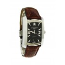 Baume Mercier Hampton 65447 30mm x 46mm Steel Black Dial Date Automatic Watch
