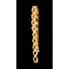 Vintage Signed Cartier 18k Yellow Gold Twisted Rope Tie Clip 2.75"