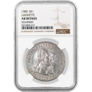 1900 $1 Lafayette Commemorative Silver Dollar NGC AU Details Cleaned Coin