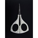 Antique Art Nouveau William B. Kerr Co # 4100 Sterling Silver Sewing Scissors
