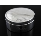 Brioni Italy 925 Sterling Silver Greek Key Jewelry Trinket Box