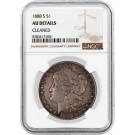1888 S $1 Morgan Silver Dollar NGC AU Details Cleaned Key Date Coin