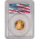 2001 $5 1/10oz Gold American Eagle PCGS Gem Uncirculated WTC Ground Zero Recovery