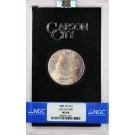 1885 CC Carson City $1 Morgan Silver Dollar NGC MS66 GSA Hoard Toned Coin