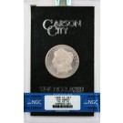 1880 CC Carson City $1 Morgan Silver Dollar NGC MS65 PL GSA Hoard Coin
