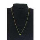 Ippolita Lollipop 18k Yellow Gold Mini Peridot Pendant Necklace 18.25"