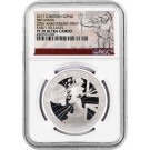  2017 £2 Proof Great Britain 1oz Silver Britannia 20th Anniversary Privy NGC PF70 UC ER