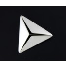 Vintage Georg Jensen Denmark 341 Sterling Silver Pyramid Triangle Brooch Pin