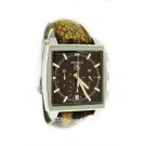 Tag Heuer Monaco Chronograph C2114 38mm Stainless Steel Brown Automatic Watch